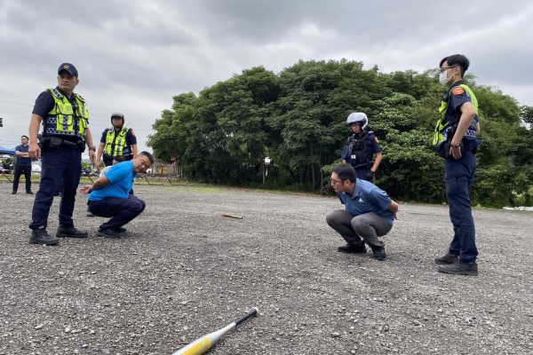 你為什麼逼我車?衍生鬥毆~三星警快打部隊無預警實施實警演練