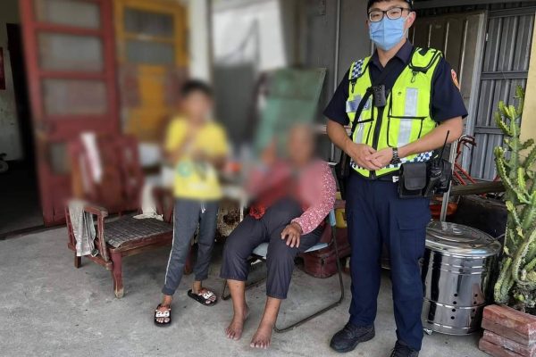 貪玩忘了回家 老奶奶心急臺西警操場找他