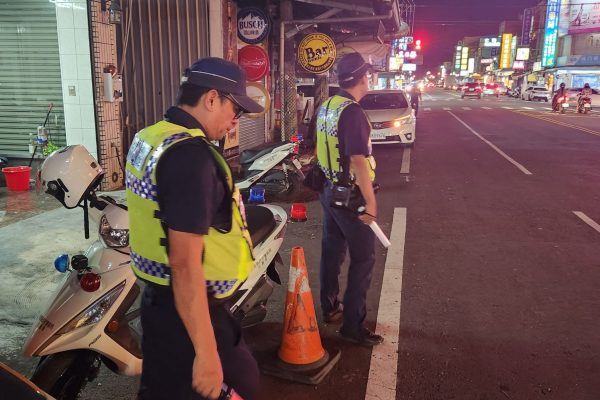 潮州警加強取締闖紅燈大執法