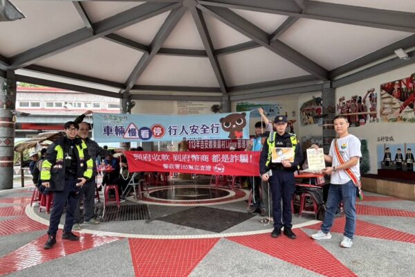 吉安、壽豐各部落捕鳥祭熱鬧登場 ! 吉安波麗士宣導反詐騙與交通安全
